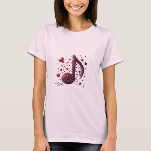 Harmonieuze opmerking: Omarm het ritme T-shirt (Voorkant)