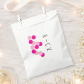 harmonieuze roze fusie bedankzakje (Geknipt)