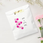 harmonieuze roze fusie bedankzakje (Gezegeld)