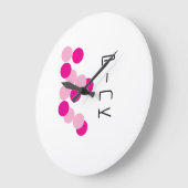 harmonieuze roze fusie grote klok (Hoek)