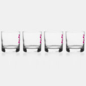 harmonieuze roze fusie whisky glas (Links)