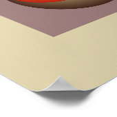 Harmonieuze tinten: minimalistisch verloop poster (Hoek)