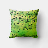 Harmonieuze tinten: Trending muziek-geïnspireerde  Kussen (Achterkant)