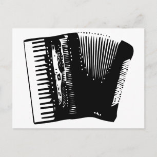 harmonika briefkaart