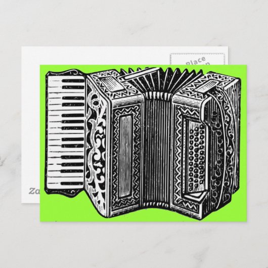 Harmonika Briefkaart (Voorkant / Achterkant)