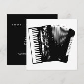 harmonika kaart (Voorkant / Achterkant)