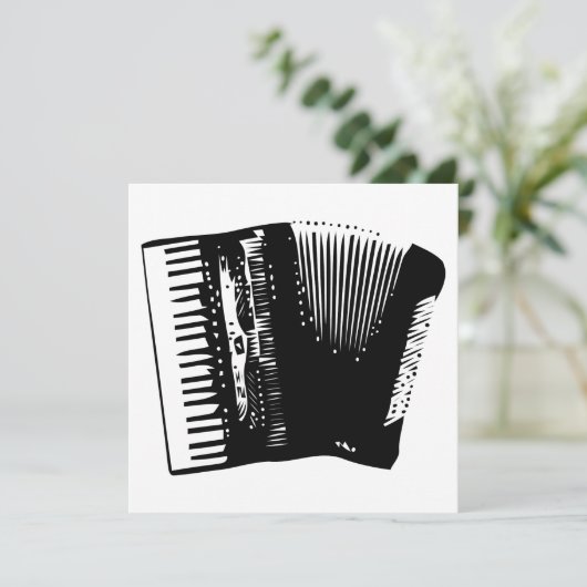 harmonika kaart (Staand voorkant)