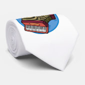 harmonika stropdas (Opgerold)