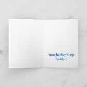 Harmonious Happy Birthday Lady Singers Kaart (Binnen)