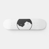 Harmonisatie witte en zwarte katten - Kies achterk Persoonlijk Skateboard (Horizontaal)