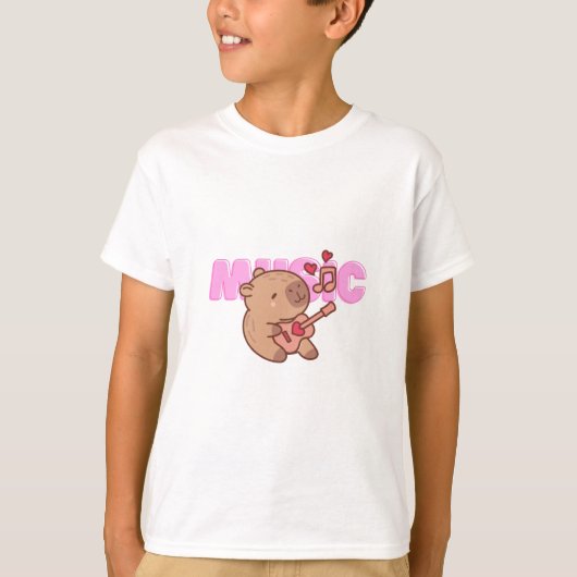 Harmonisch Capybara T-shirt (Voorkant)