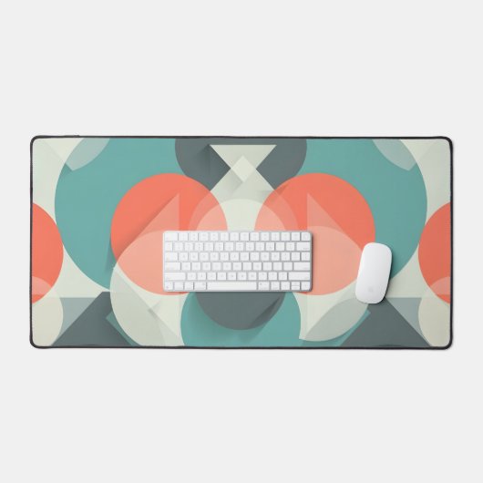 harmonisch geometrisch patroon bureaumat (Keyboard & Muis)