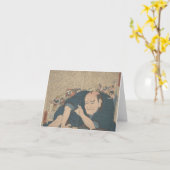 Harmonisch lichaam en mening - notecard kaart (Gele Bloem)