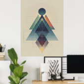 Harmonische Apex Poster (Thuiskantoor)
