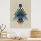 Harmonische Apex Poster (Keuken)