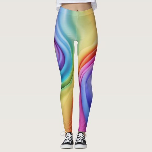 Harmonische Dwarsstroom Leggings (Voorkant)