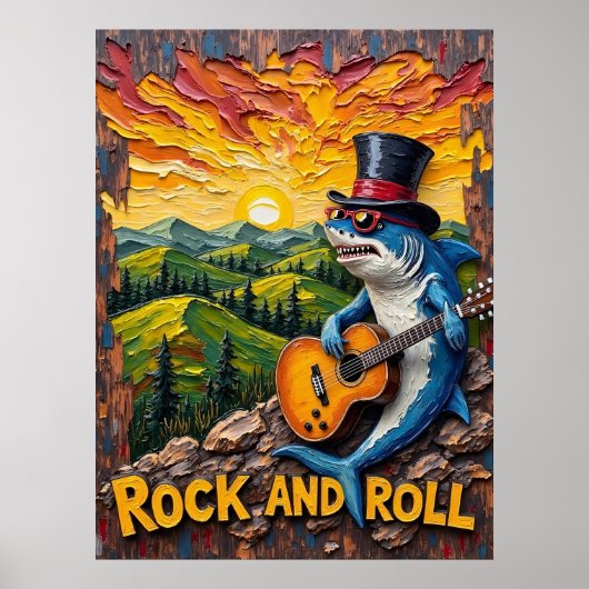 Harmonische hoogten, Sunset Symphony Poster (Voorkant)