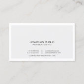 Harmonische kleuren Kunstmatig design Moderne afbe Visitekaartje (Achterkant)