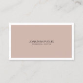 Harmonische kleuren Kunstmatig design Moderne afbe Visitekaartje (Voorkant)