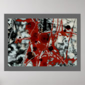 Harmonische vervorming - Abstract Poster (Voorkant)