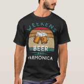 Harmoniseer de Humor! Weekends met bier en harmon T-shirt (Voorkant)