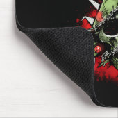 Harmoniseren Contrasten Kerstboom Ontmoet Punk-ro Muismat (Hoek)