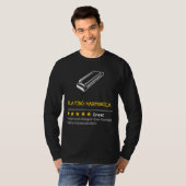Harmoniseren met Humor: Harmonica - Goedkoper, Sne T-shirt (Voorkant volledig)