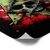 Harmoniseren van contrasten kerstboom ontmoet Punk Poster (Hoek)