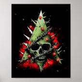 Harmoniseren van contrasten kerstboom ontmoet Punk Poster (Voorkant)