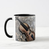 Harmoniseren van technologie, muzikale illustratie mok (Links)