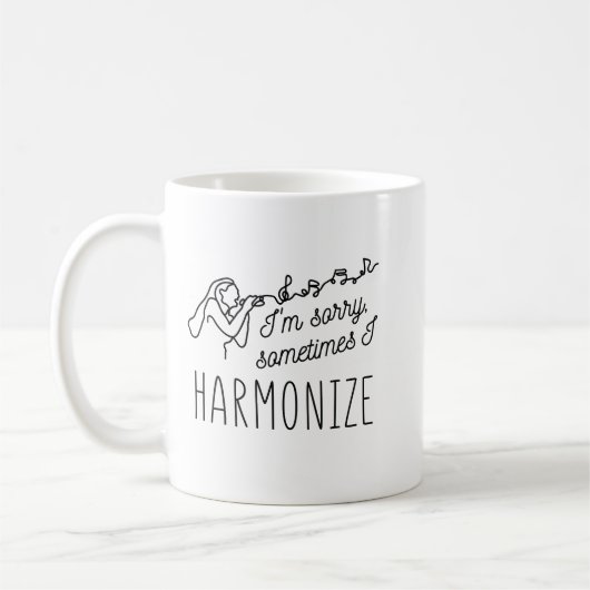 HARMONISEREN ZINGEN IK BEN SORRY, SOMS HARMONISEER KOFFIEMOK (Links)