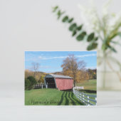 Harmon's brug briefkaart (Staand voorkant)