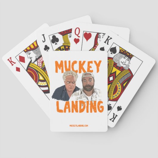 Harmon's Lucky Muckey-speelkaarten Pokerkaarten (Achterkant)