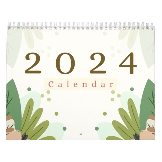"Harmony 2024-wandkalender van de Natuur" Kalender (Hoes)