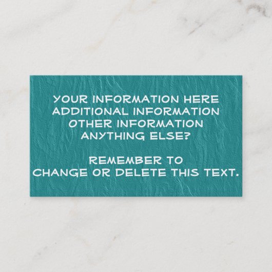 Harmony aangepaste Visitekaartjes (Voorkant)