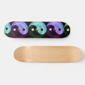 Harmony and Balance Yin Yang Mandala Symbol Persoonlijk Skateboard (Horizontaal)