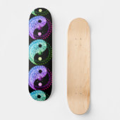 Harmony and Balance Yin Yang Mandala Symbol Persoonlijk Skateboard (Voorkant)