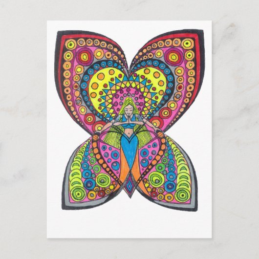 Harmony Angel Briefkaart (Voorkant)