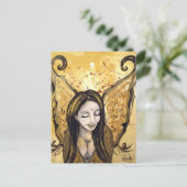 Harmony Angel Briefkaart (Staand voorkant)