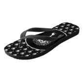 Harmony & Balance Yin Yang Boom van het Leven Teenslippers (Schuin)