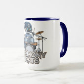 Harmony Beats – Zedoura Drummer Mok (Voorkant rechts)