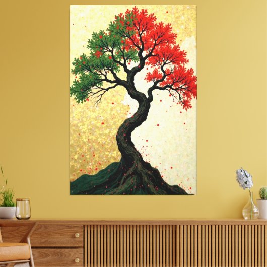 Harmony Blossom Canvas Afdruk (Insitu (Woonkamer))