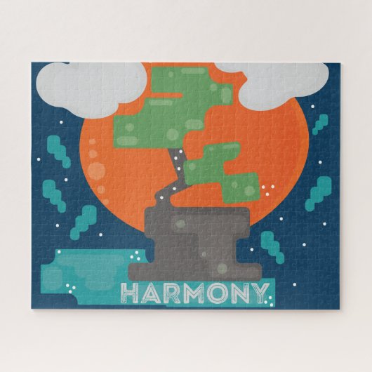 Harmony Bonsai Boom Pixel Gamer Legpuzzel (Horizontaal)