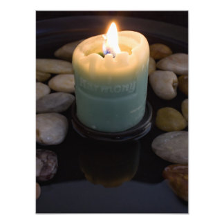 Harmony Candle Foto Afdruk
