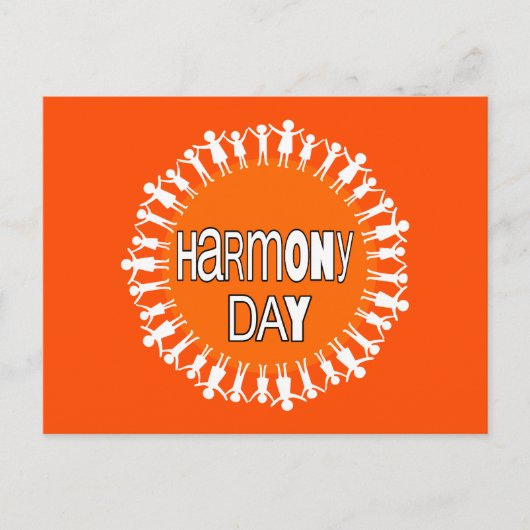 Harmony-dag, Australië Briefkaart (Voorkant)