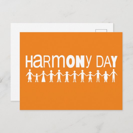 Harmony day 2024, Australië Briefkaart (Voorkant / Achterkant)