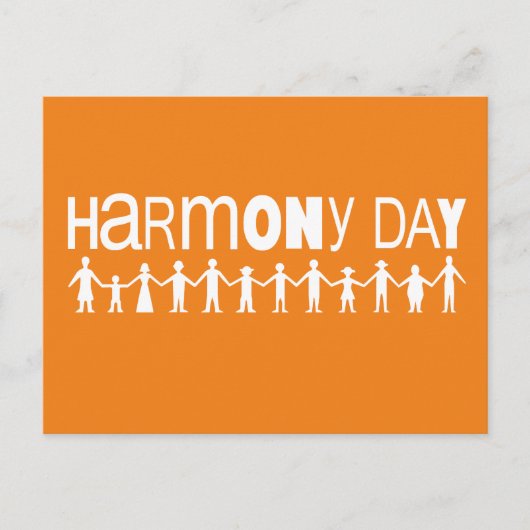 Harmony day 2024, Australië Briefkaart (Voorkant)