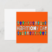 Harmony Day Australia Kaart (Voorkant / Achterkant)