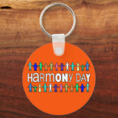 Harmony Day Australia Sleutelhanger (Voorkant)
