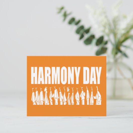 Harmony day, Australië Briefkaart (Staand voorkant)